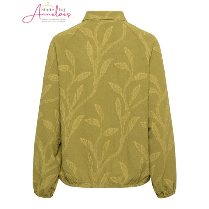 Andco Woman Blouse BL465 Wina bladeren Olive